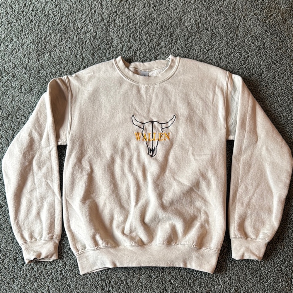 Morgan Wallen embroidered Crewneck